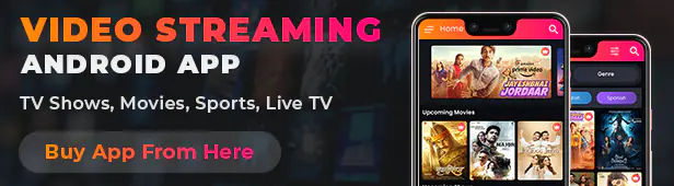 Video Streaming Portal (TV Shows, Movies, Sports, Videos Streaming, Live TV) 2.4  Nulled